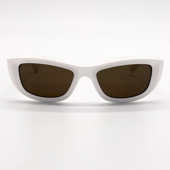 NEW BOTTEGA VENETA SUNGLASSES BV1326S 004 IVORY WOMEN EYEWEAR main image 6